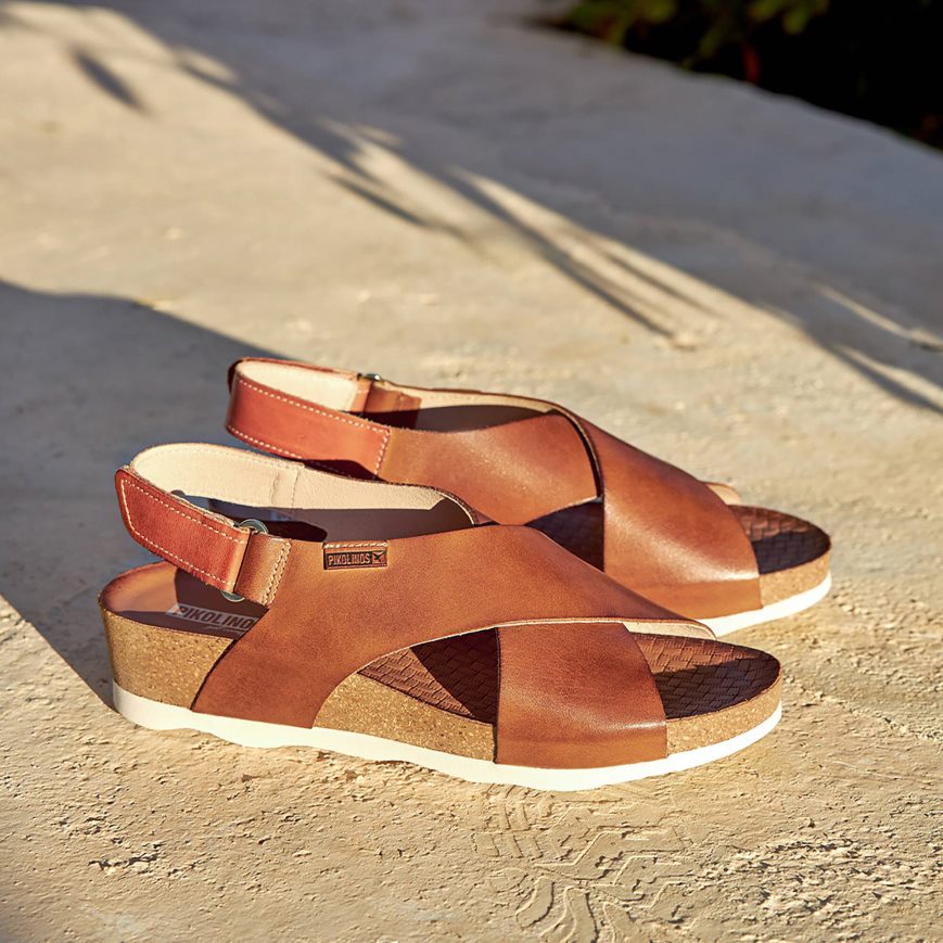 Women's Pikolinos MAHON Sandals Brown | NZ D07Q532